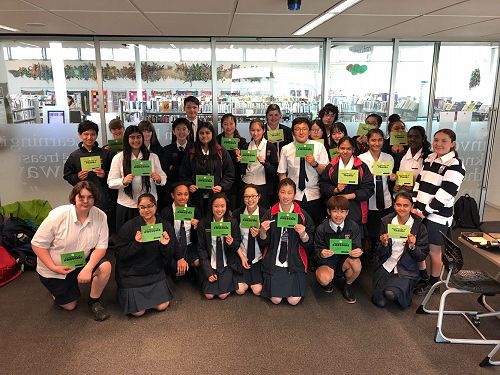 2019 Library Service students