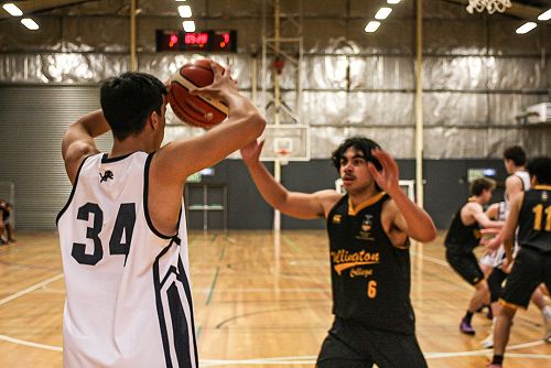 PNBHS Premier A & Junior A Basketball v Wellington College 