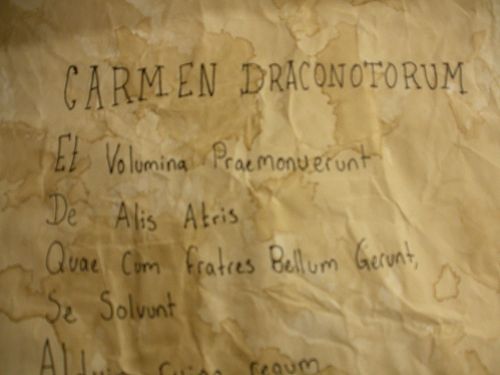 Year 9 Latin Roman Scroll Project