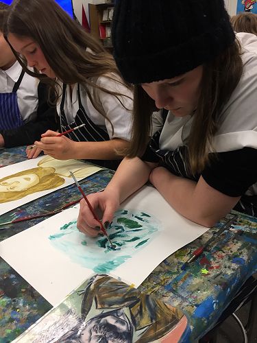 Year 9 Art trip to Art Gallery