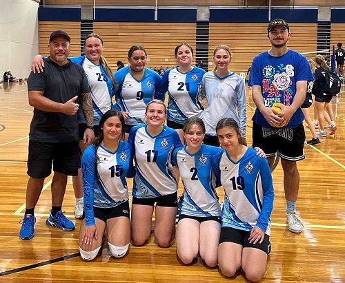 Senior B Volleyball Team won the Division 2 final