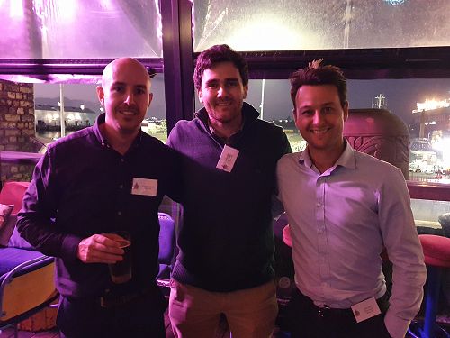 Regan Elley (2004-2008), Michael Leggett (2005-2009), and Michael Beecroft (2004-2008). 