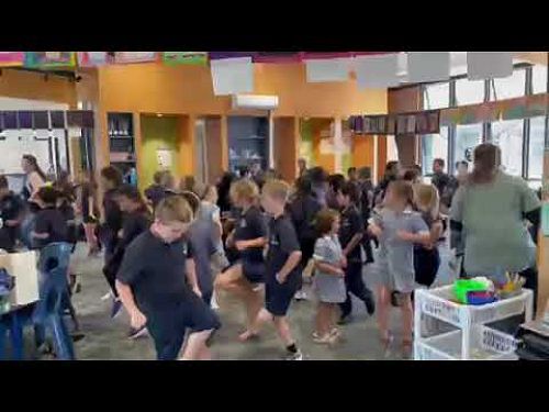Video: Akeake learning Highland dancing with Miss Wakefield