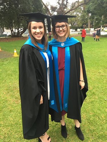 Samantha Taylor and Emily Hall