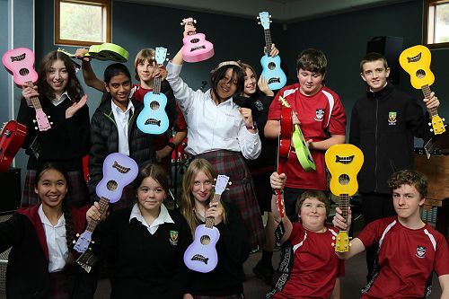 Ukes in Schools Donation 2023!