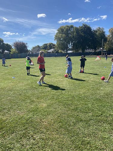 Girls Football session