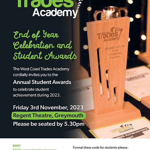 West Coast Trades Academy Prizegiving 2023