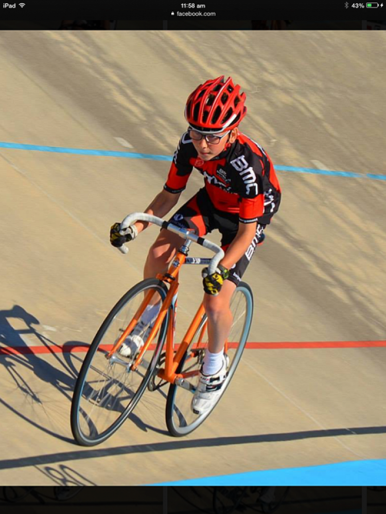 Flynn Cooper-Forster, track cycling