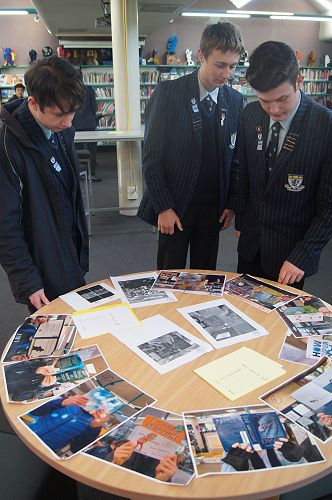 "Who's Behind the Book" competition