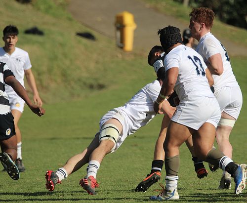 1st XV vs New Plymouth Boys' High School