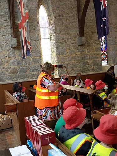 The Service in Holy Trinity Port Chalmers