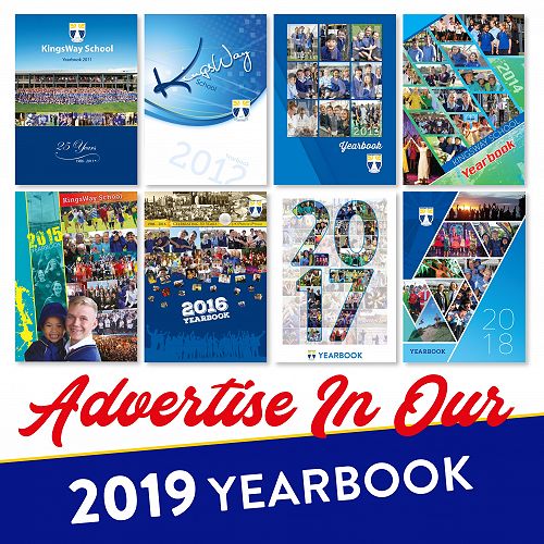 Yearbook advert 2019