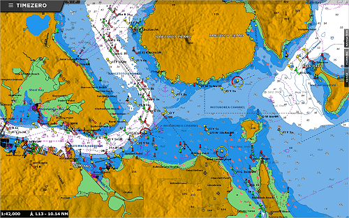 TZ-MAPS - Vector Appearance #1 (for TimeZero Professional v5)