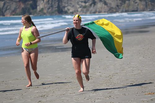 Amelia enjoying the moment!