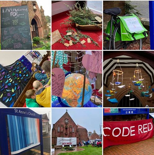 St Anne's, Dunbar, Diocese of Edinburgh: activities focusing on big issues on agenda of COP-26
