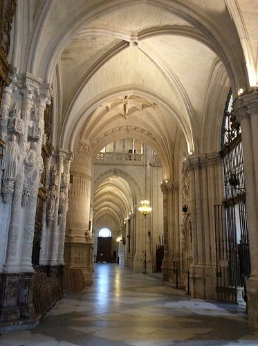 Day 9 Another cloister in Burgos Cathedral