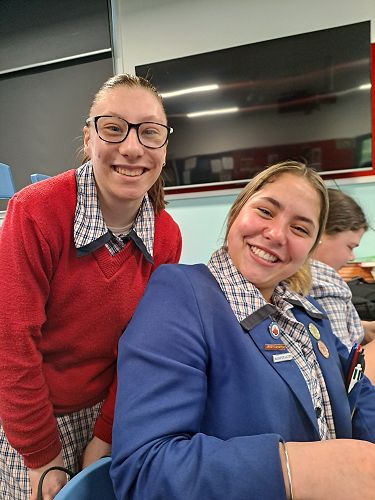 Holly and Tiana Year 12 is done and dusted