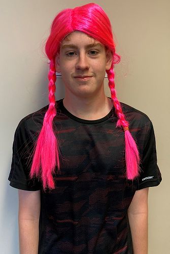 Pink Shirt Day mufti - Hamish Kelleher