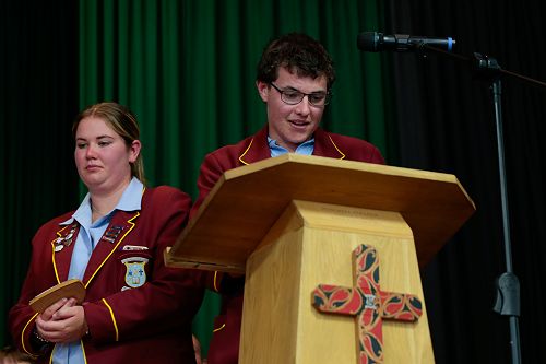 Academic Leaders Emillea Tate and Alex Kelliher