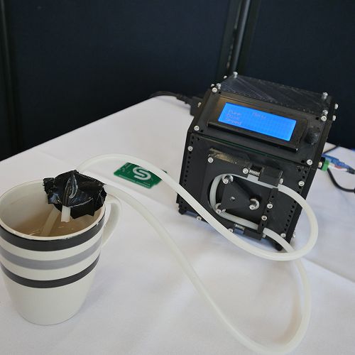 Peristaltic pump prototype