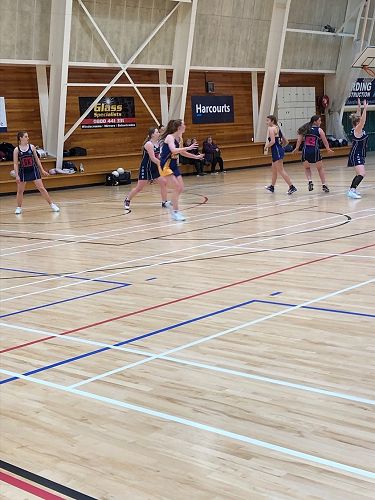 Playing against Roncalli during Tournament Week.