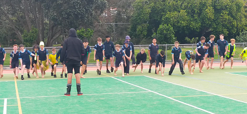 Warming up with our LSA, Ramon.