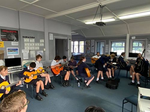 Year 9 Music class