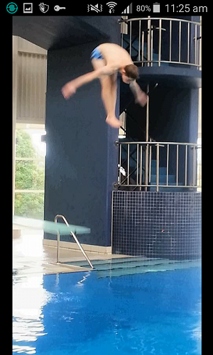 Diving
