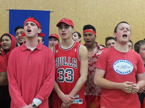 James, Juan and Hamish - auditioning for Boys' choir
