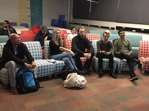 Wei, Charlotte, Kirio, Finn and AJ in the front ro