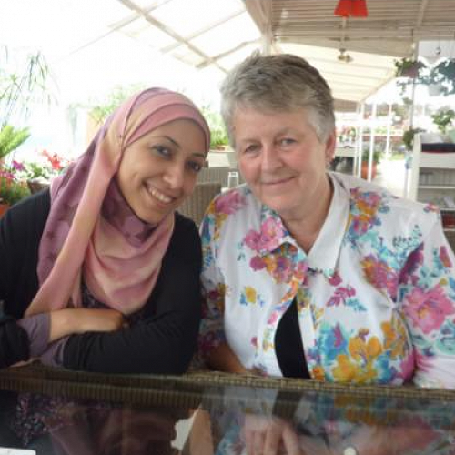 Trish Murray in Gaza