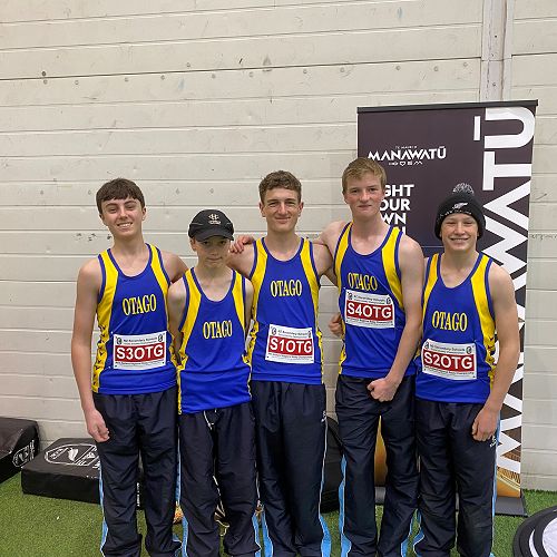 Oliver Phillips, Leo Young, Rocky Allan, Joshua Scott and  Dan Kelleher