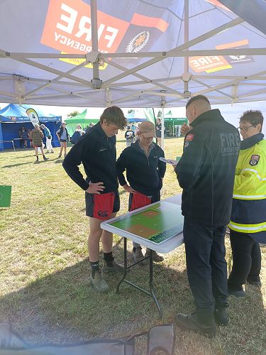 Teen Ag club members consider fire risks as one of the competition challenges.