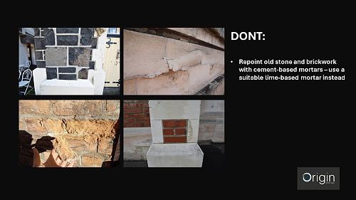 Don't List - repointing