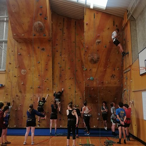 Rock climbing Flex with Mr Sutherland