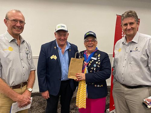 Donning caps from Rockhampton South.