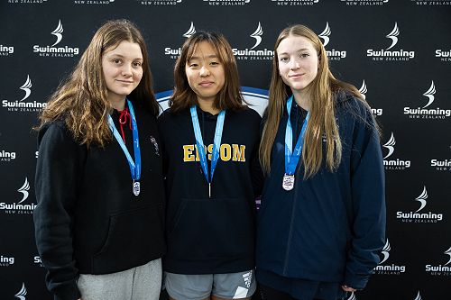 Laura Thompson - 3rd in 100m Butterfly