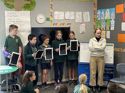 Mrs Smythe Teaching Binary!