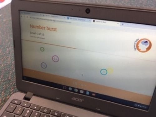 Maths games linked to brain science.