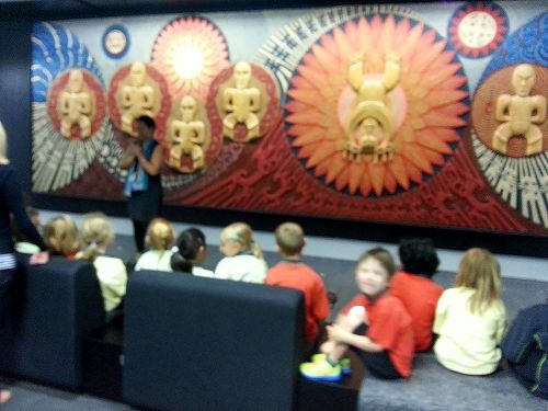 Koru Hub's trip to the National Library