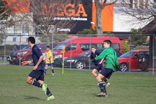 Junior XI Football v Rongotai College