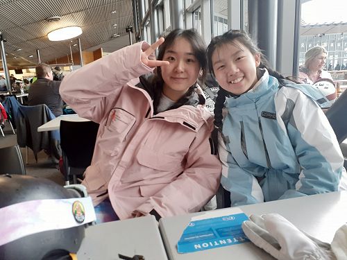 Olivia Zhao and Grace Dong