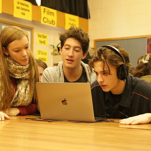 Students Studying