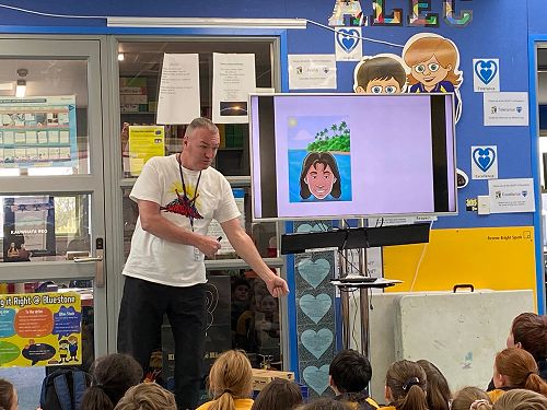 Amazing author David Riley