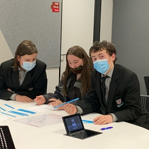 Skye Templeton, Summer Pool and Sam Thompson.