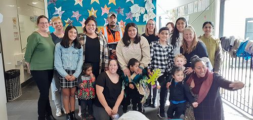 Graduate - Samson and family and preschool