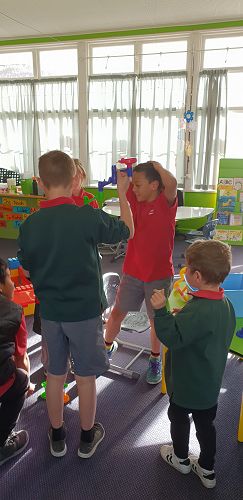 Team Awa and Wairere Buddy Class