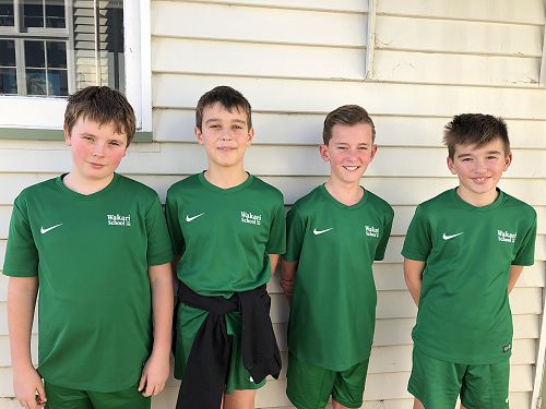 EPro8 2018 team (L-R) Lucas, Oliver, Brayden and Riley