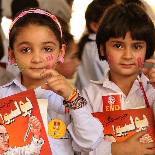 School children - Mansehra