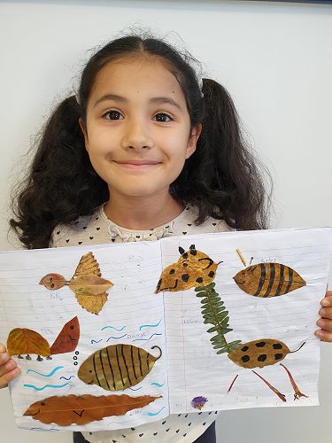 One of Capucine's creations